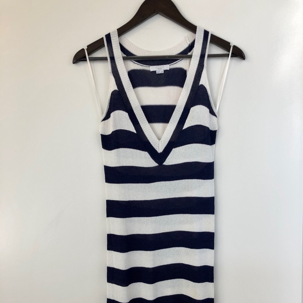 ADAM Striped Viscose lightweight Dress - Sz. 0